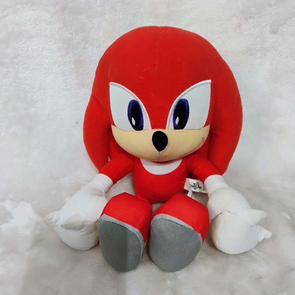 Sega Sonic the Hedgehog Knuckles Plush Toy Red Stuffed Animal Toy Factory